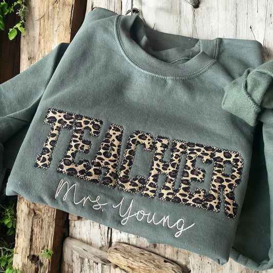 Custom Teacher - Para etc Sweatshirt