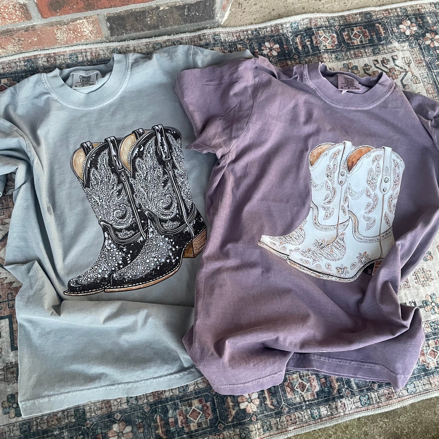 Faux Rhinestone T-shirt