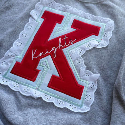 YOUTH Varsity Appliqué Team Sweatshirt