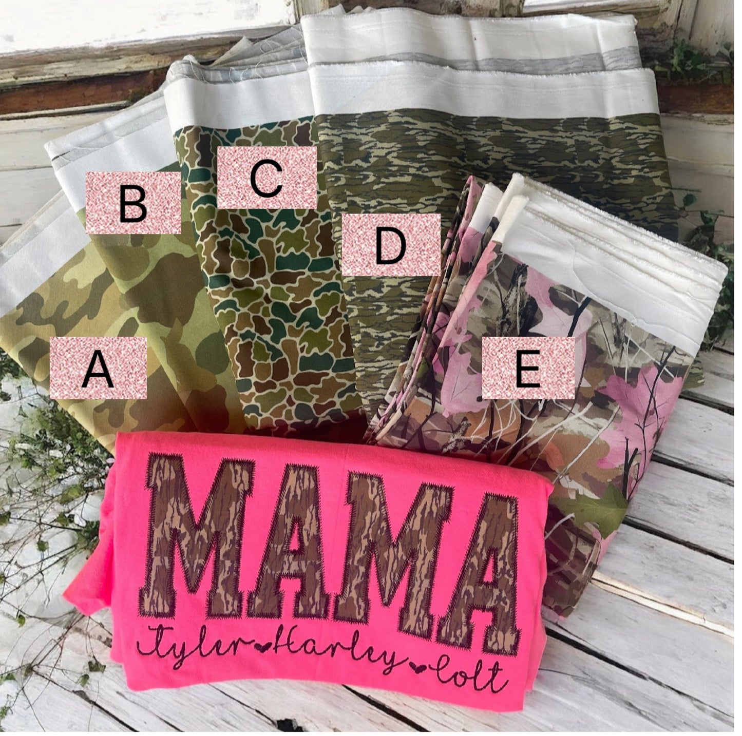 Zigzag MAMA Sweatshirt, Auntie, Wifey, etc customizable