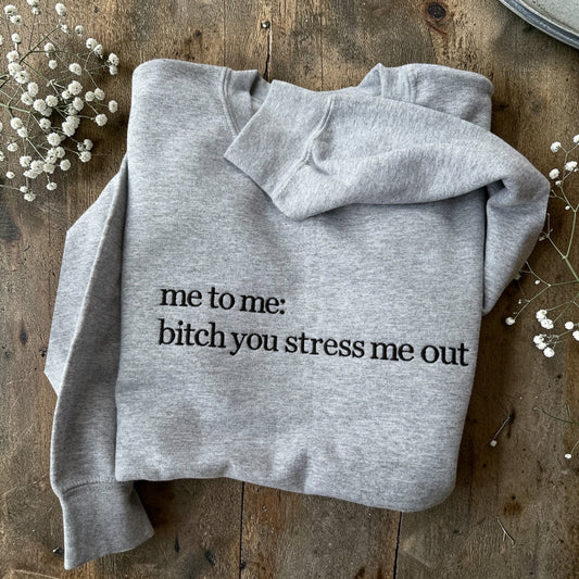 Me to Me Embroidered Sweatshirt