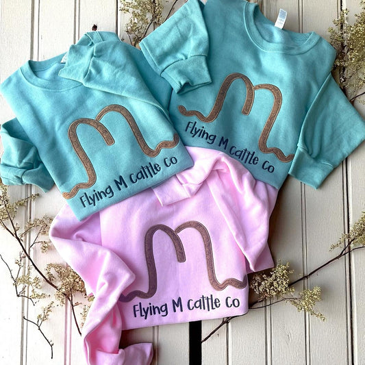 TODDLER Farm Brand Embroidered Sweatshirt