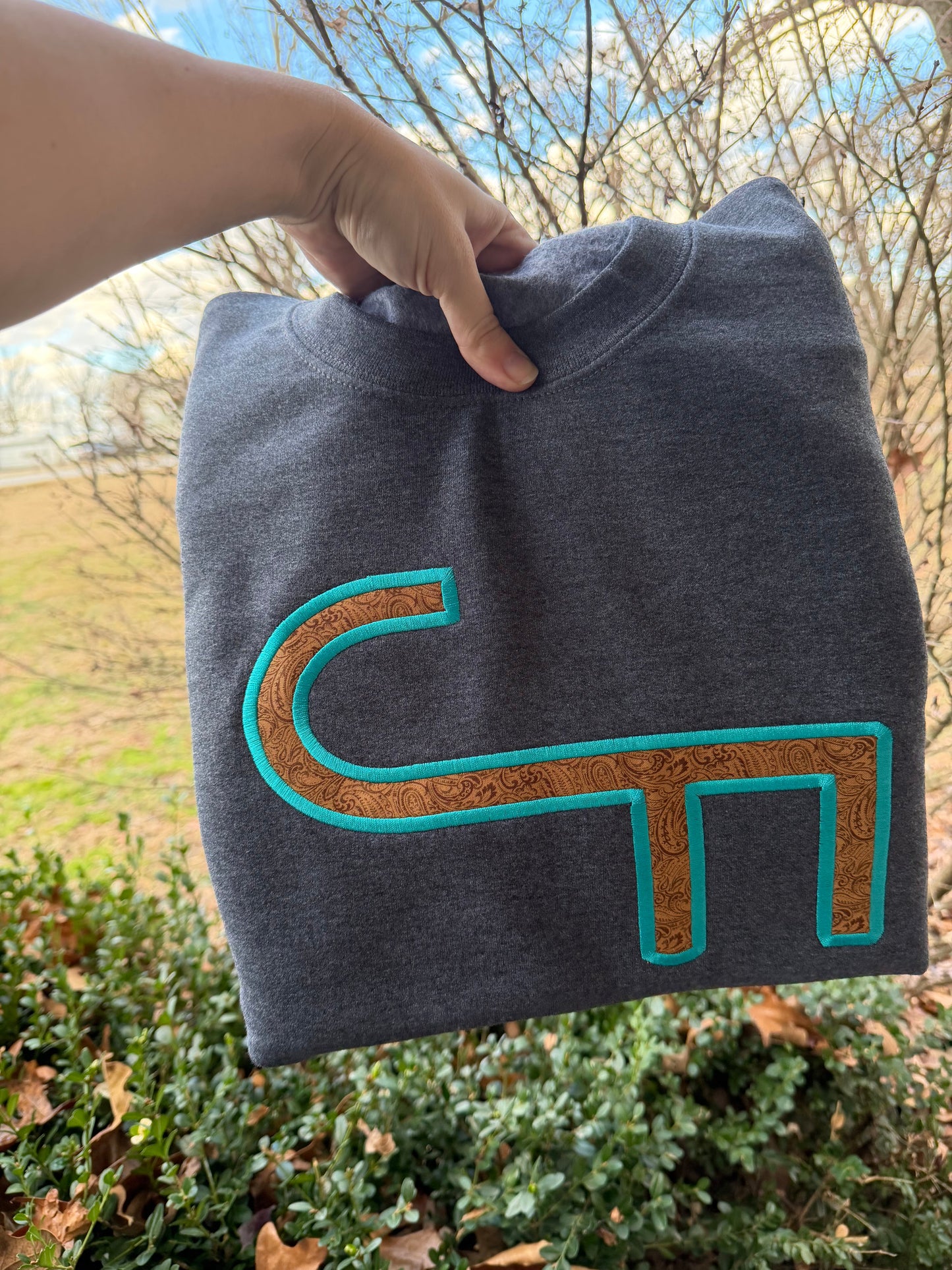Farm Brand Embroidered Sweatshirt