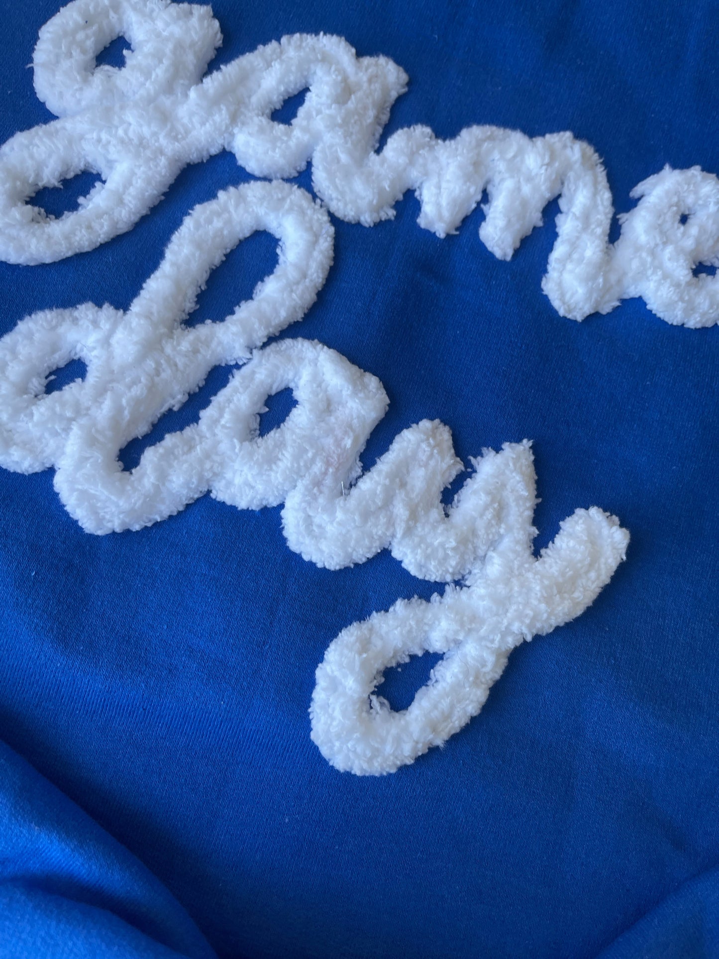 Game Day Yarn Embroidered Sweatshirt