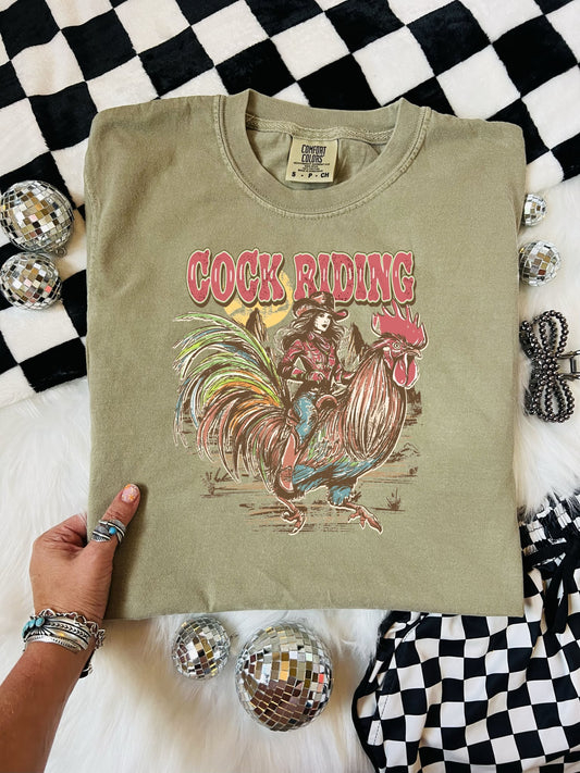 Cock Riding Tee 🐓