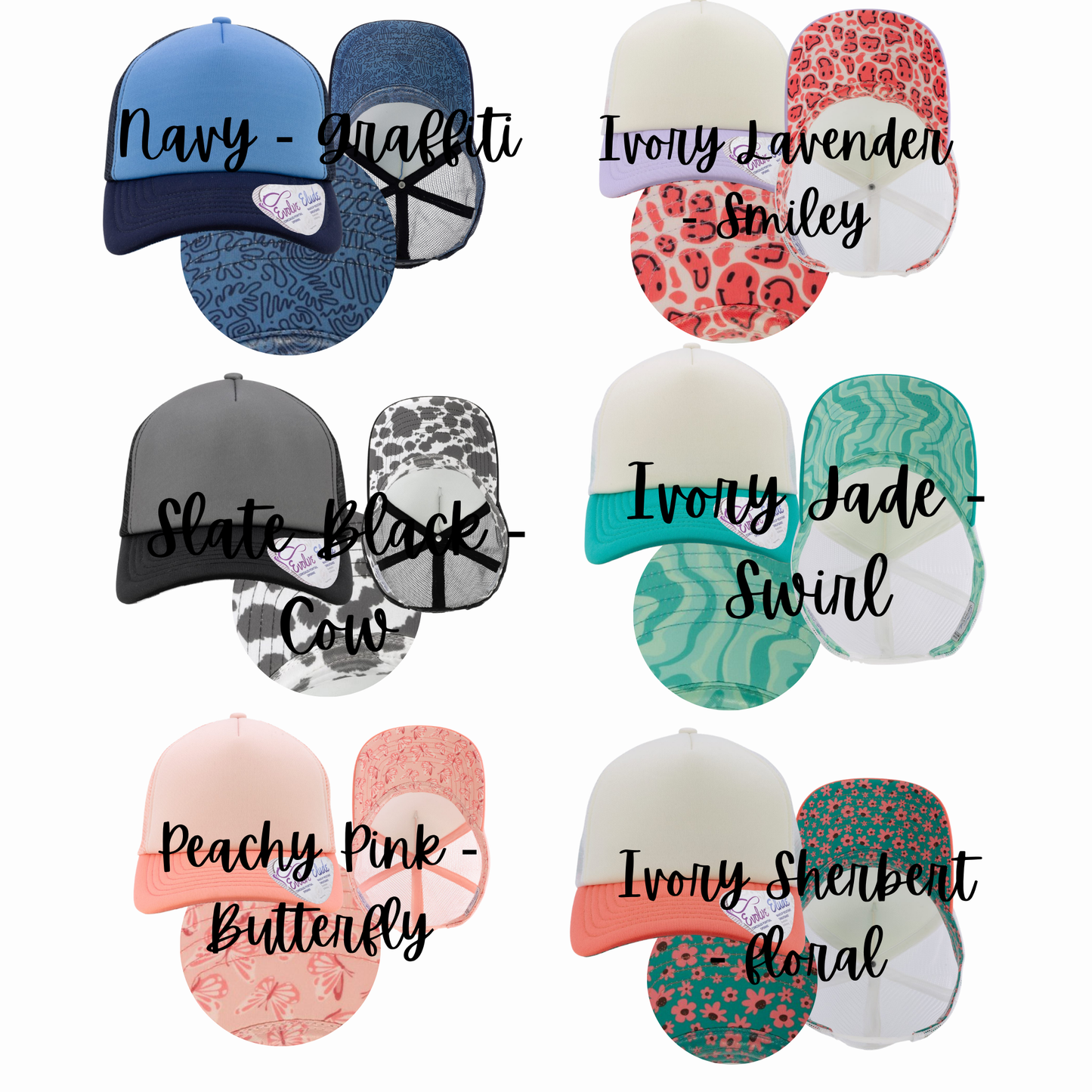 Farm brand hat - foam ponytail