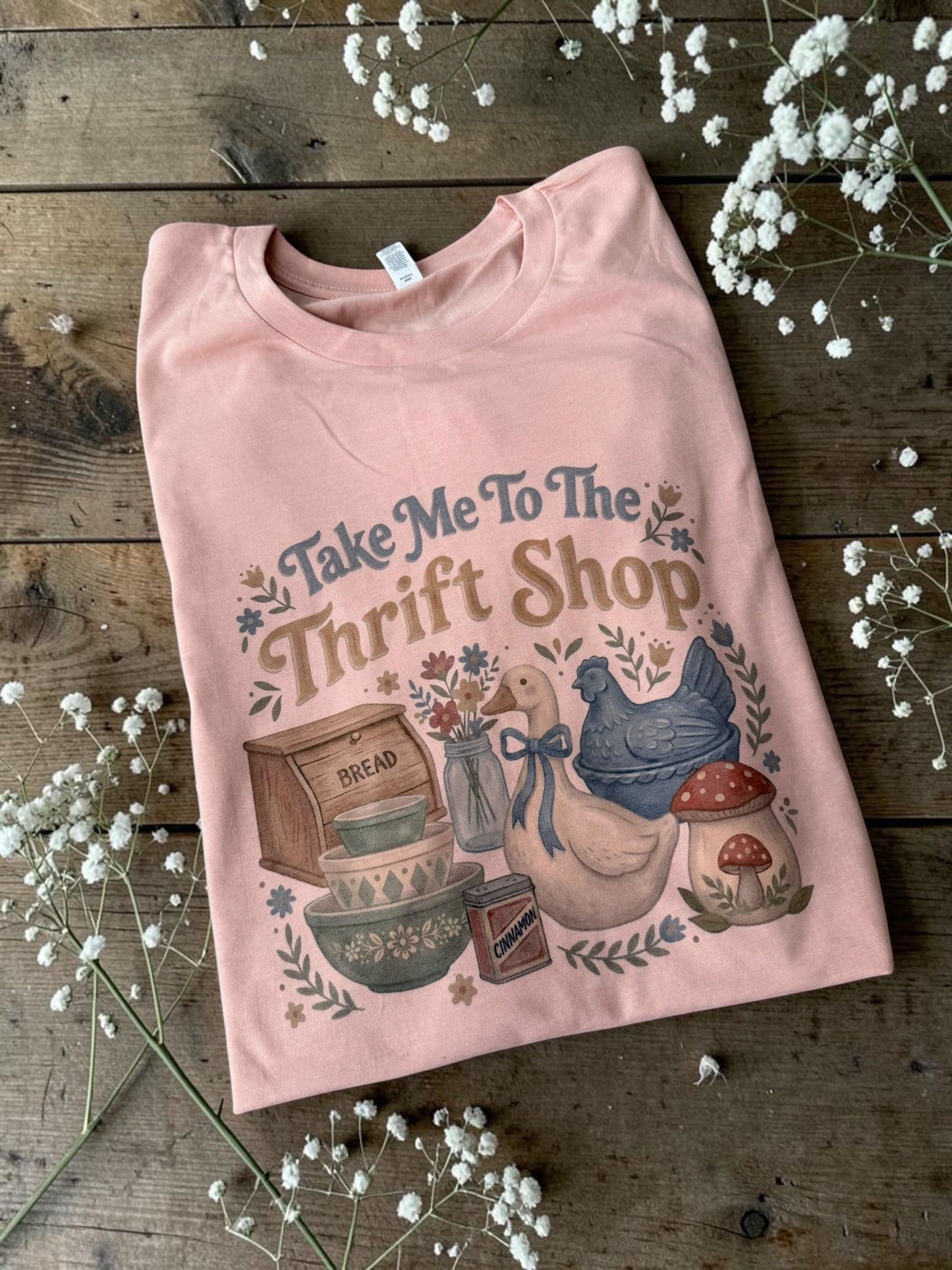 Take me to the thrift shop tee