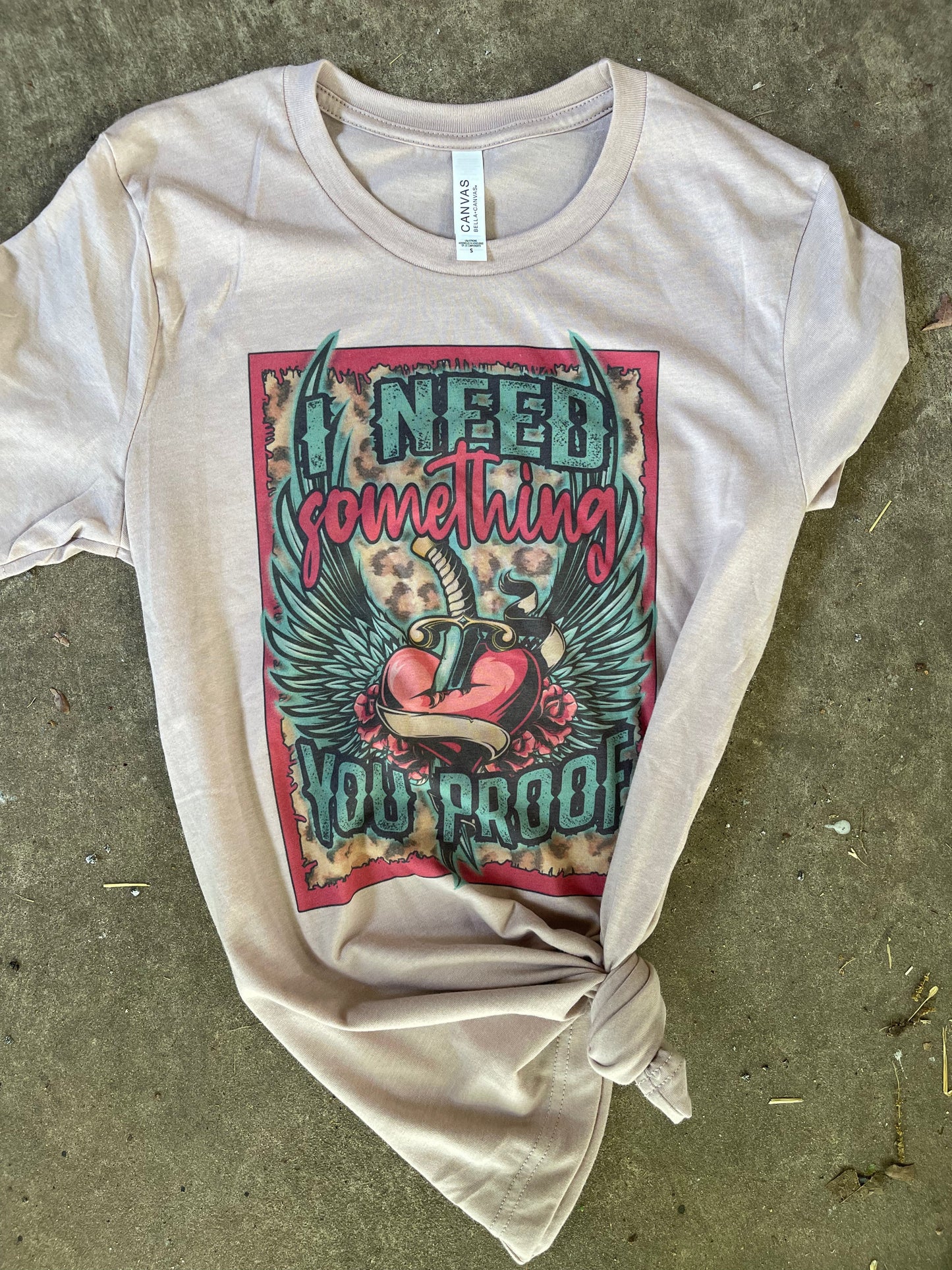 You proof western tee